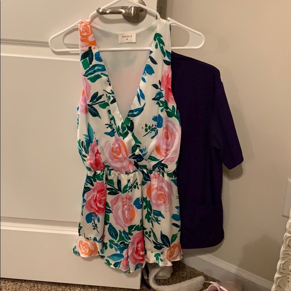 Floral Romper